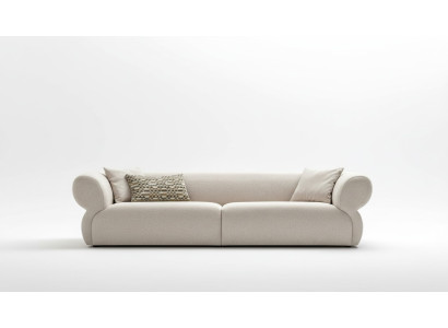 Modern Sofa 3-Seater Beige Three-Seater Large 250cm Sofas Couch Luxury Furniture New