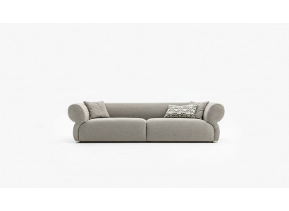 3-seater beige sofa, luxury sofa, living room, modern design, upholstery, new