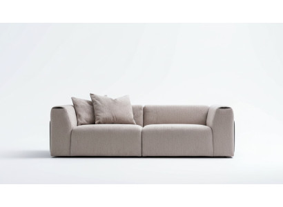 Modern sofa luxury textile living room upholstered sofa couch 3-seater design