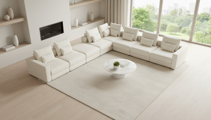 Sectional sofa L-shape luxury sofa couch living room sofas corner couch upholstered sofa