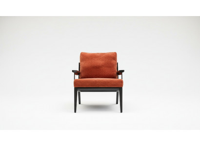 Armchair 1-seater textile living room luxury upholstered seat new modern design