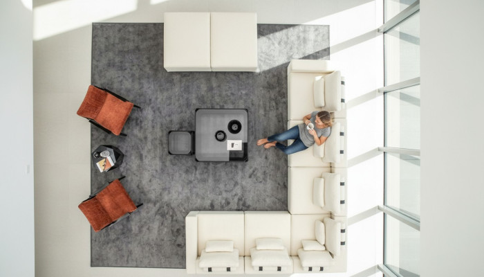 L-shaped sofa set designer upholstered sofa design armchair upholstered furniture corner sofa