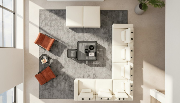 L-shaped sofa set designer upholstered sofa design armchair upholstered furniture corner sofa