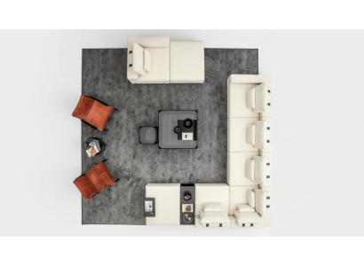Living room furniture upholstery suite living landscape corner sofa armchair textile sofas