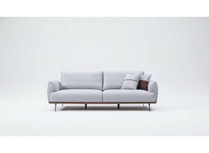 Luxury Designer Three-Seater Textile Furniture Living Room Upholstered Sofas New