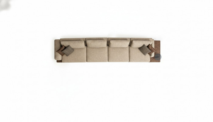 Sofa 6 seater couch upholstery textile luxury living room modern furniture fabric