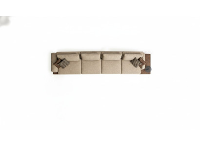 Sofa 6 seater couch upholstery textile luxury living room modern furniture fabric