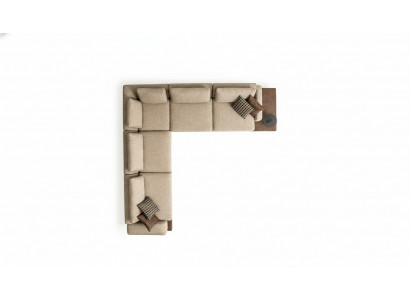 Sectional sofa L-shape living room sofa couch design modern upholstered sofa furniture