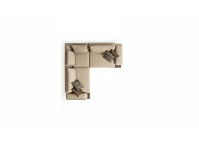 Modern L-shaped sectional sofa living room furniture corner couch sofas textile furniture new