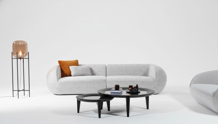 Living room sofa three-seater modern luxury upholstered furniture couch seating furniture