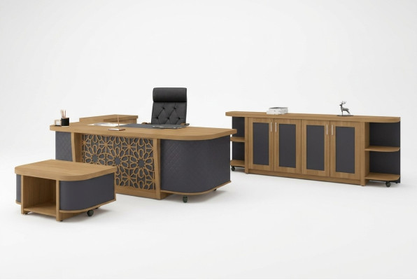 Complete office furniture desk home office furniture designer set desk