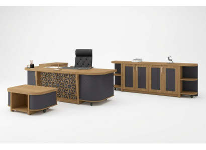 Complete office furniture desk home office furniture designer set desk