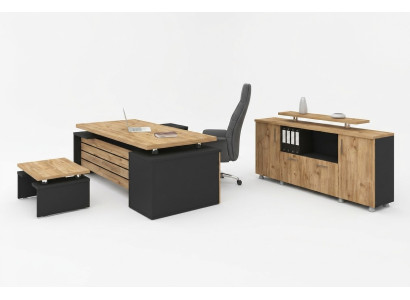 Designer office furniture luxury study set modern designer 3-piece set