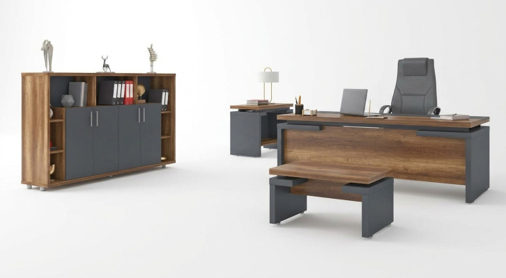 Office set study room furniture complete set desk file cabinet