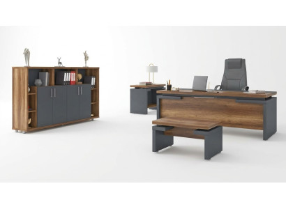 Office set study room furniture complete set desk file cabinet