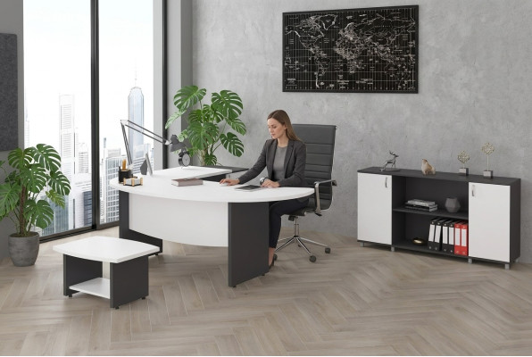Modern office furniture set office furniture ensemble workplace design 3-piece