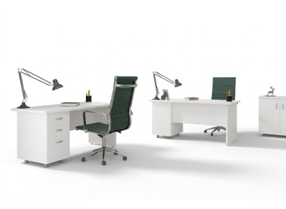 Desk White Luxury Study Office Furniture Table Desks