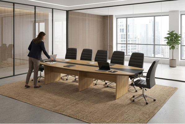 Desk table conference table meeting meeting table 480cm xxl