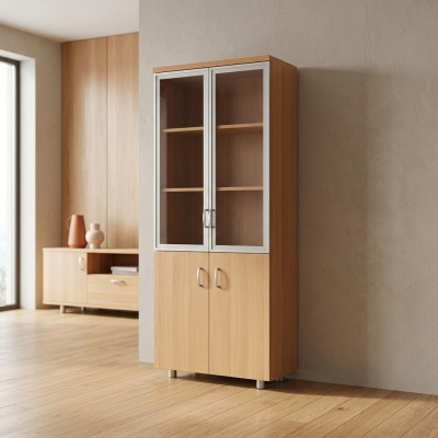 Filing cabinet study room bookshelf office furniture wood file cabinet