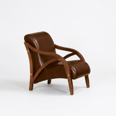 Modern brown armchair office furniture armchair office furnishings