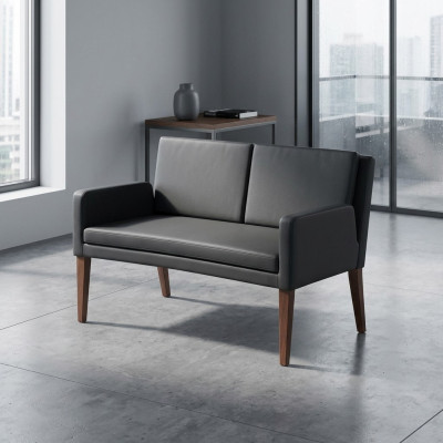 Sofa two-seater textile couch workstation furniture range seating furniture