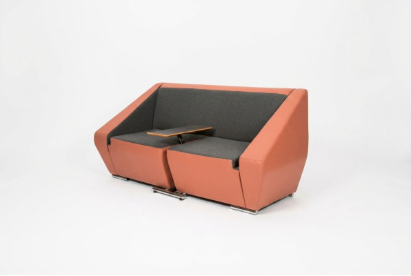 Office furniture two-seater sofa upholstered couch workstation work couch sofas