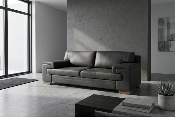 Luxury Black Sofa Office Furniture Upholstered Sofas Modern Designer Couches