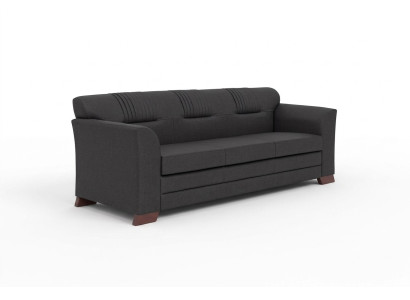 Textile Sofa Luxury Three-Seater Upholstered Couch Office Furnishings Office