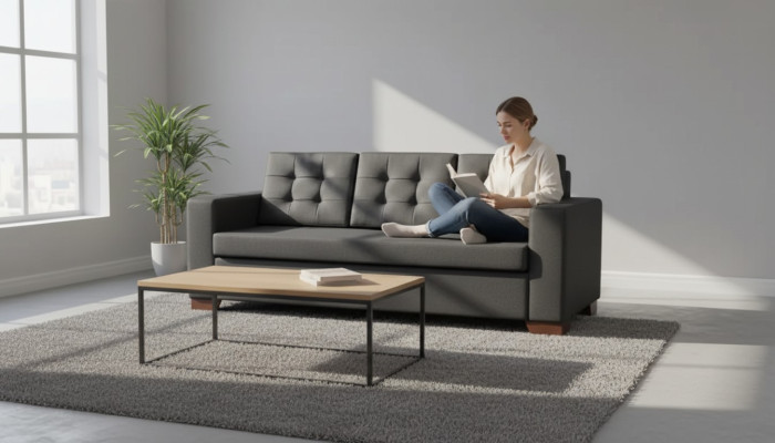 Designer office furniture study three-seater office furniture study
