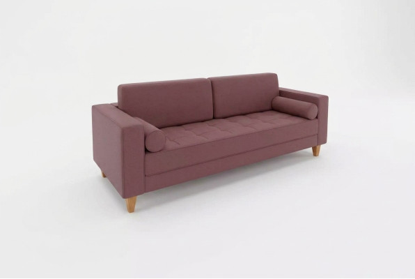 Modern three-seater sofa luxury living room study furniture couch