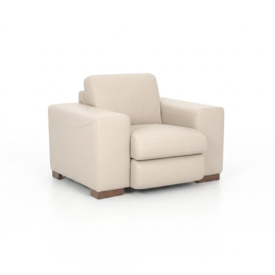 Modern armchair white office study room textile furniture new