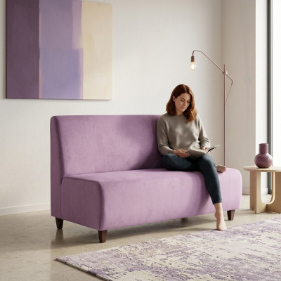 Couch two-seater new office modern sofa study textile