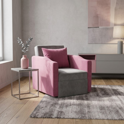 Designer armchair luxury single-seater office furniture modern design fabric
