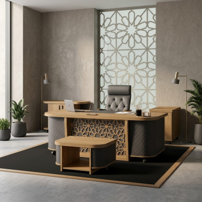 Large executive desk office furniture study table modern furniture