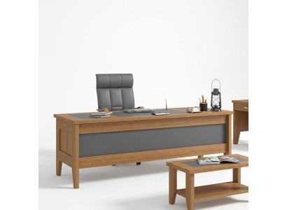 Desk wooden table study worktable office furniture 200x90