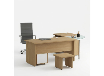 Workspace corner desk modern design office furniture table office