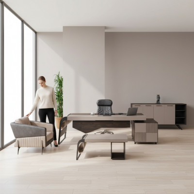 Luxury home office corner desk designer furniture office furniture tables desk