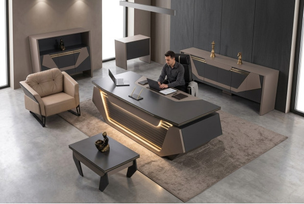 Designer coffee table wood study new office furniture table