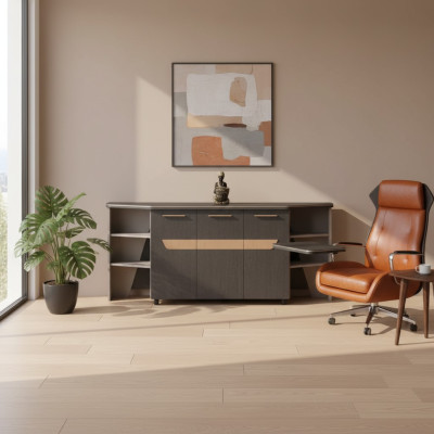 Modern office cabinet study shelves luxury designer new furniture shelf
