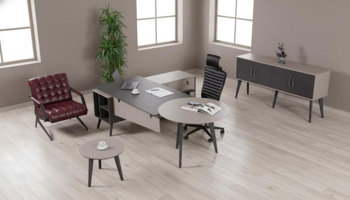Modern office set study complete designer desk furniture