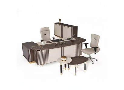 Modern study room furnishings office furniture designer office furniture 3-piece set