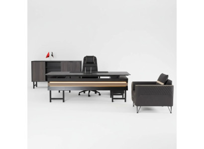 Wooden corner desk modern study designer office furniture new