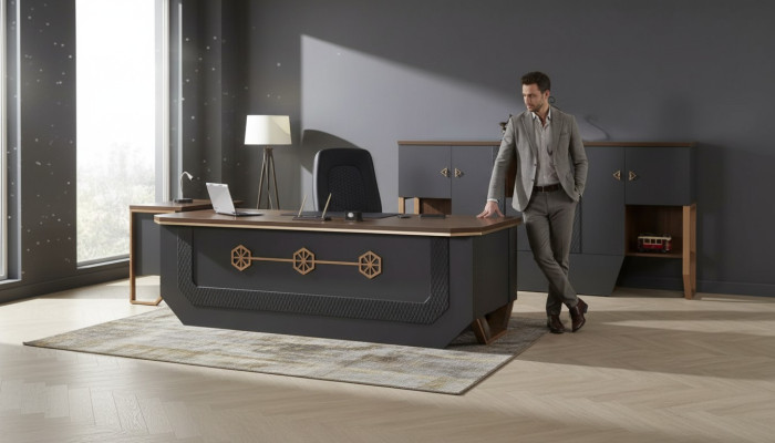 Executive desk luxury desk collection desks 240x95cm