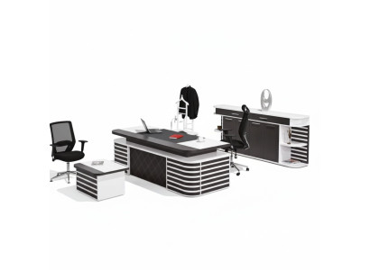 White office furniture study room furniture complete set modern office furniture