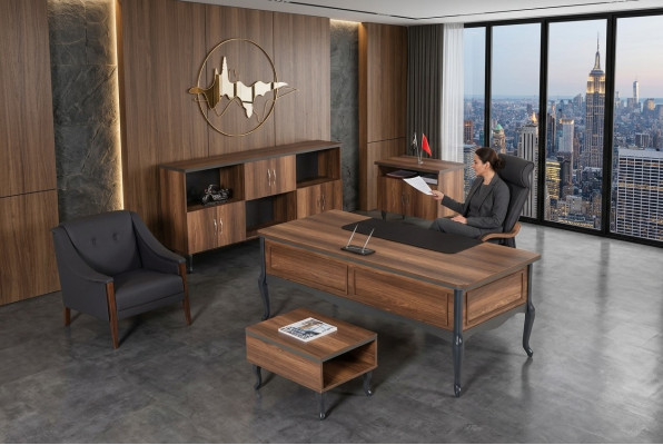 Classic complete office furniture desk filing cabinet office furniture