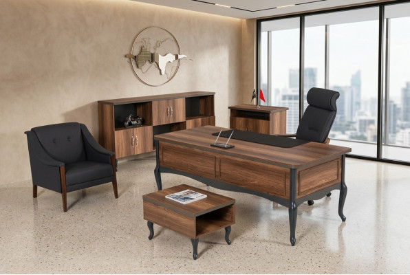 Classic complete office furniture desk filing cabinet office furniture