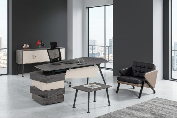 Office set desk study room complete 3 pcs office furnishings new