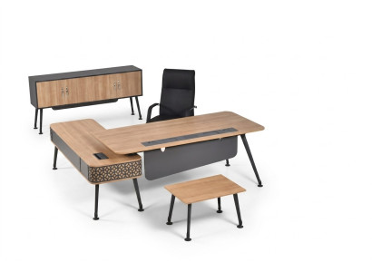Luxury office furniture set complete study designer furniture