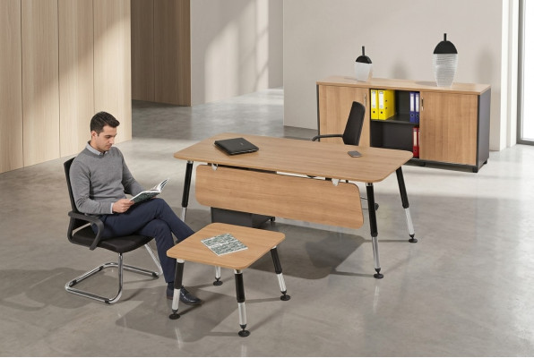 Office Set Luxury Office Furniture Desk Office Cabinet Complete Set 3 Pieces