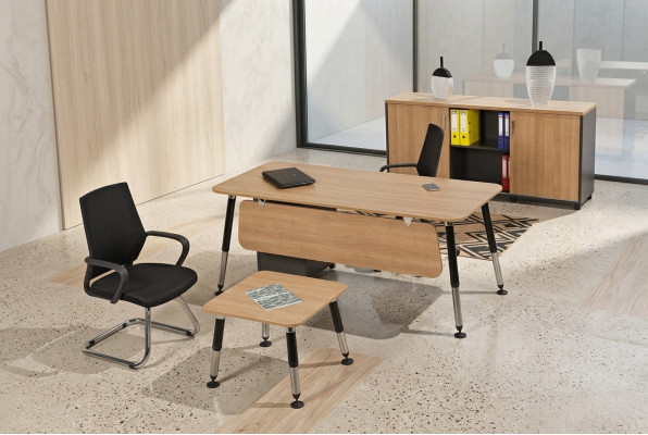 Office Set Luxury Office Furniture Desk Office Cabinet Complete Set 3 Pieces
